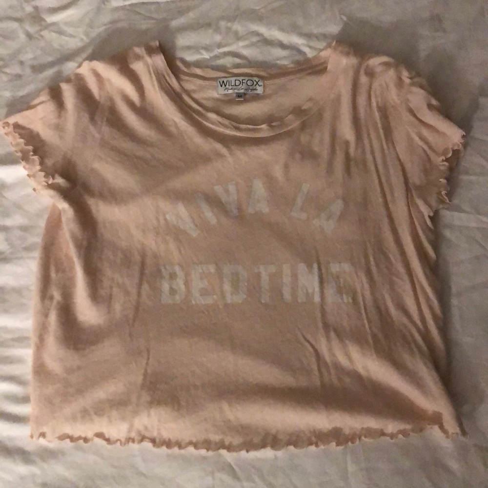 Wildfox Viva La Bedtime Graphic T-Shirt
